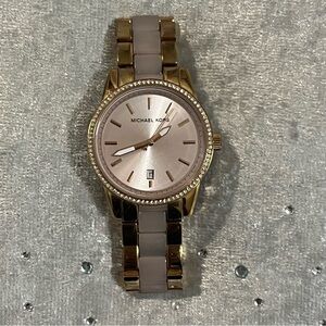 Michael Kors Rose Gold and Pink Watch